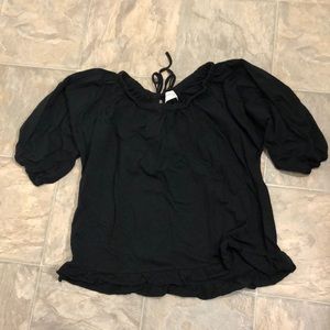 Off the Shoulder Peasant Blouse